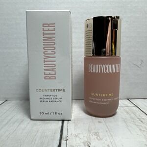 Beautycounter Countertime Tripeptide Radiance Serum Hydrating Anti-Aging 1oz NIB